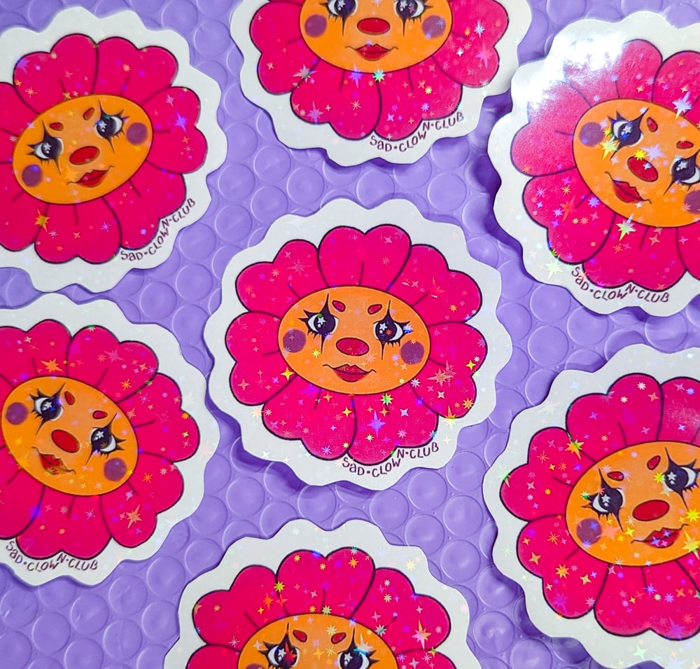 Image of Clown Blossom Stickers
