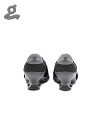 Image 4 of Black Wedge Sandals