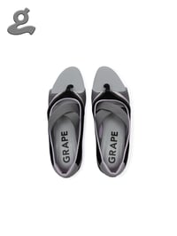 Image 3 of Black Wedge Sandals