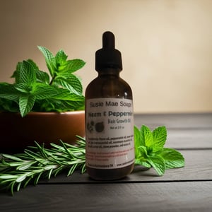 Image of Neem & Peppermint Hair Growth Oil