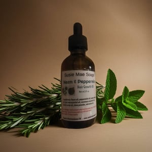Image of Neem & Peppermint Hair Growth Oil