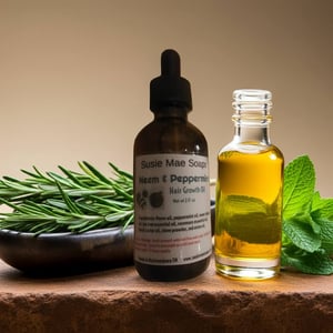 Image of Neem & Peppermint Hair Growth Oil