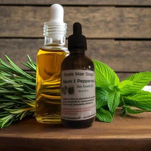 Image of Neem & Peppermint Hair Growth Oil