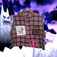 Image 1 of bisexual chaos flannel