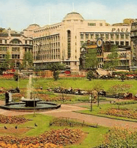 Image 3 of Flee From, pink L (25"P2P, 27"S2H, 29"C2C)  