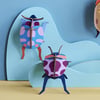 Studio Roof -Coccinelle Couple - Wall Art . 