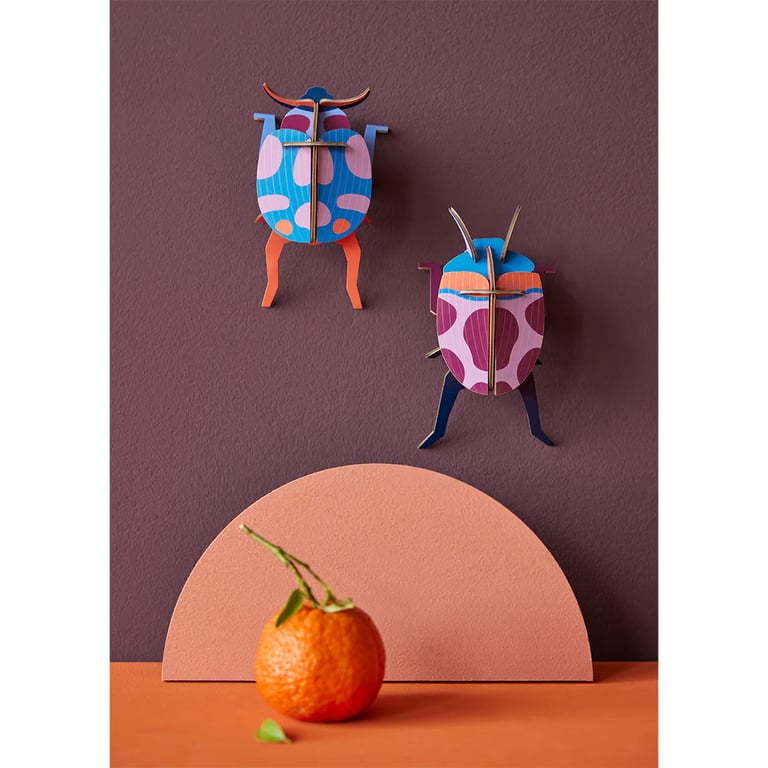 Studio Roof -Coccinelle Couple - Wall Art .  Image 2