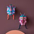 Studio Roof -Coccinelle Couple - Wall Art .  Image 3