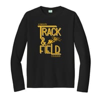 Image 1 of Track & Field Long Sleeve Poly Pro