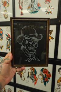 Image 2 of Cowboy Skull Frame 