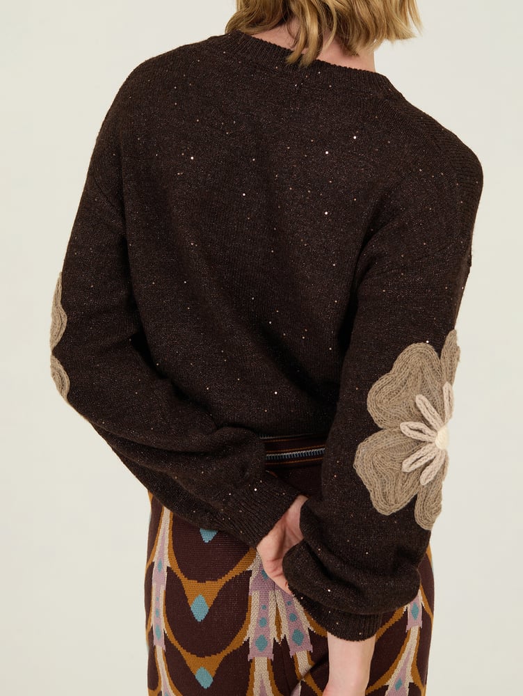 Image of Jersey Amar color chocolate