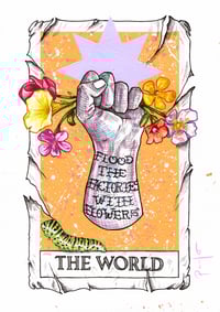 Image 1 of Flood the factories tarot- A4 or A5 on 270gsm paper