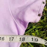 Image 3 of Upcycled Hand Printed Smiley Face Tie-Dye Top Size S