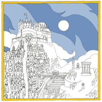 PRINT: Edinburgh Beneath the Moon