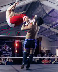 "Missile Dropkick" Signed & Personalised - Photograph