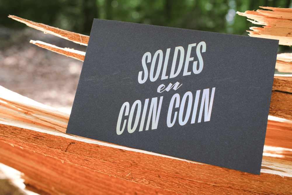 Image of Soldes en coin coin