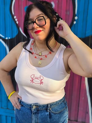 Camiseta tirantes cangrejo