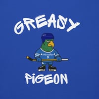Image 2 of Tampa Bay's Greasy Pigeon Hockey Hoodie