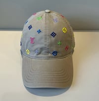 Image 2 of  L V Hat  Brown & Black