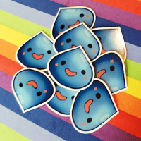 Image 1 of  mini slime sticker