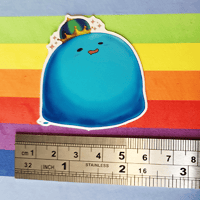 Image 2 of mini king slime sticker