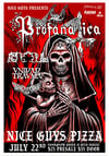 Profanatica, Knoll, Burned at the Stake 2025  poster by Andy Howl