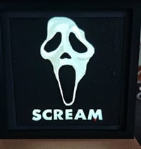 Image 1 of Ghostface mini carvicture 