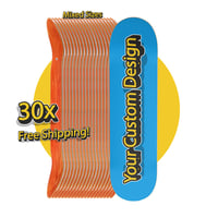 Image 1 of 30 CUSTOM PRINTET DECKS