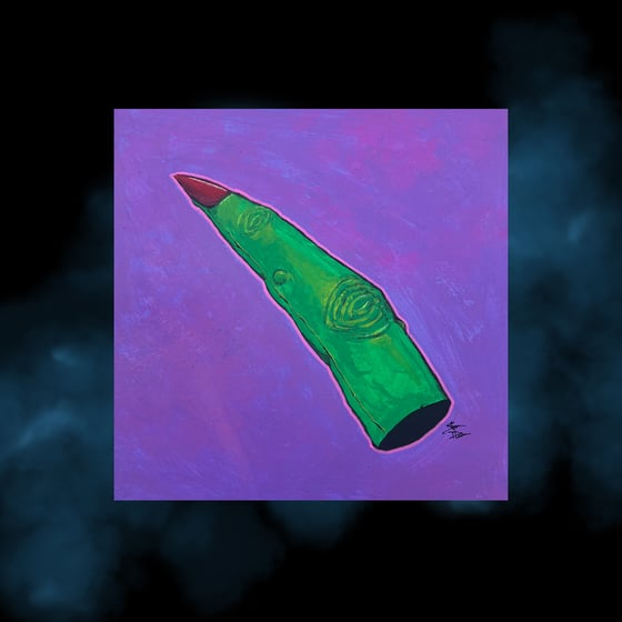 Image of "WITCH FINGER" canvas PAINTING toy 12" x 12"
