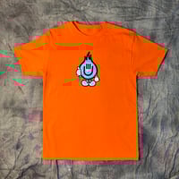 Image 1 of Flame Boi Tee Orange