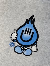 Image 4 of Flame Boi Tee Grey