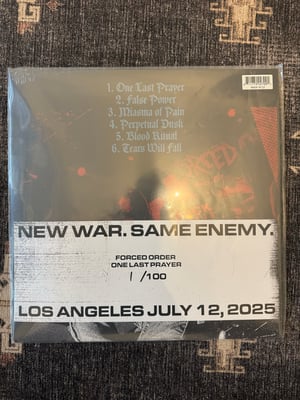 Image of FORCED ORDER - One Last Prayer Sound & Fury Cover 