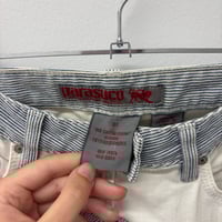 Image 3 of pinstriped parasuco jeans