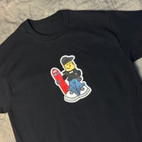 Image 2 of Dang Homie Black Tee