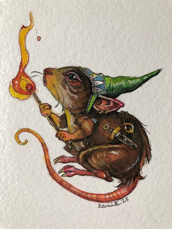 Image of Original mouse painting