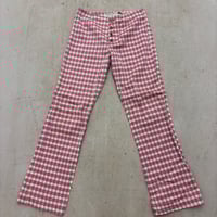 Image 1 of plaid parasuco pants