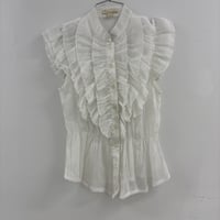 Image 1 of 00s ruffle blouse