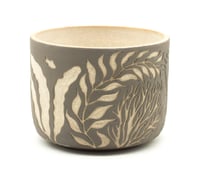 Image 1 of Carved Planter: Seaweed