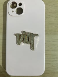 Image 2 of 1x large gold Dior flat charm