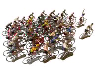 Peloton rider - 41 units - Made in France by Salza - Circa 1970/80