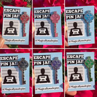 Image 1 of Pin Jail Key ESCAPE Pin Jail!!! Fantasy Pin