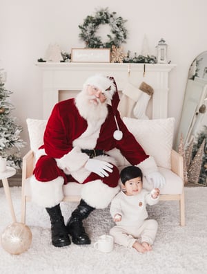 Image of SANTA AT THE CABIN