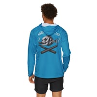 Image 4 of 'Fishin' Whistle Sheepshead' Hooded Long-Sleeve SPF