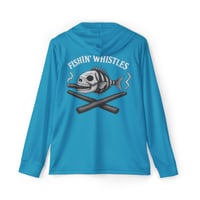 Image 1 of 'Fishin' Whistle Sheepshead' Hooded Long-Sleeve SPF