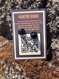 Image 3 of Painted Woolly Bat Pin