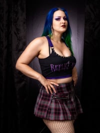 Image 3 of S-L Replication Crop Top