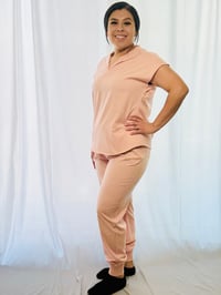 Image 5 of Nova Side-pocket Scrub Top