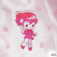 Image 2 of P3 SEES Anime Stickers | Cute Colorful RPG Gaming Fan Art on Matte Vinyl