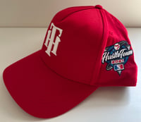 Image 1 of Hustle Team Red Baseball Cap 2021 Snapback