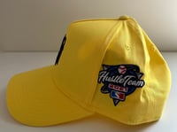 Image 2 of Hustle Team Yellow Baseball Cap 2021 Snapback